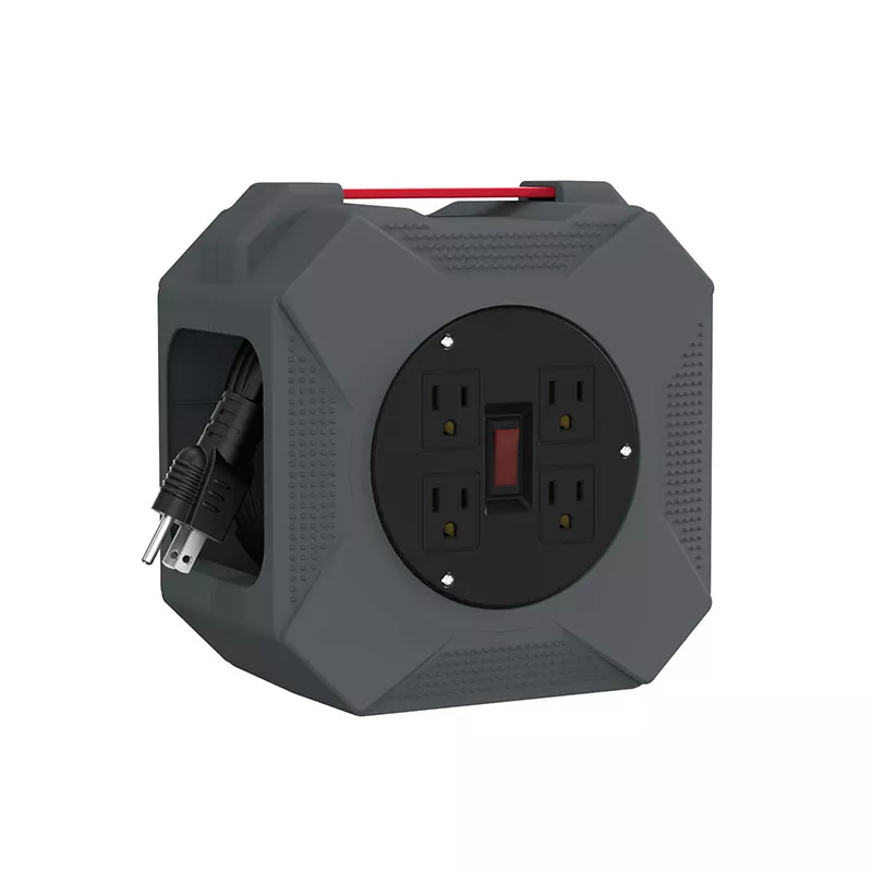 4 išleidimo angos plastikinė virvės ritė 45 pėdų 4 išleidimo angos plastikinė virvės ritė 45 pėdų