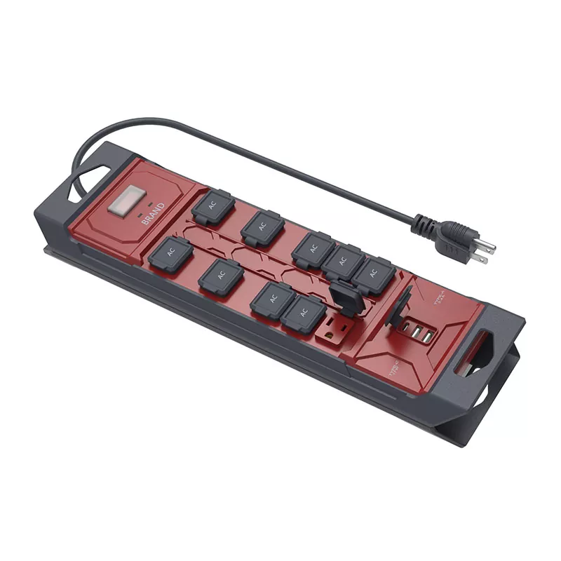 10 Outlets Waterproof Power Strip
